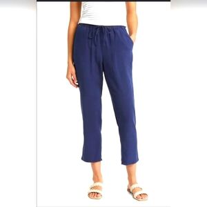 CARLSON WOMEN'S BLUE JOGGER PANTS SIZE LARGE NWT